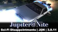 Sci-Fi Disappointments | J@N | 3.9.11