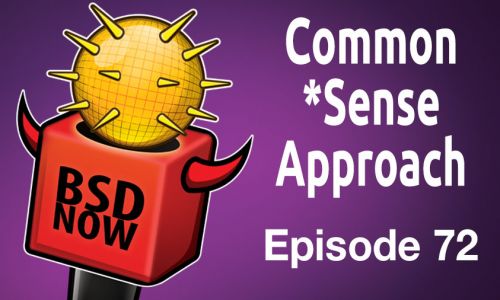 Common *Sense Approach | BSD Now 72