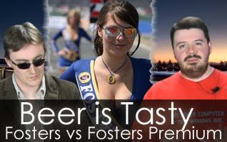 Beer is Tasty: Fosters vs Fosters Premium